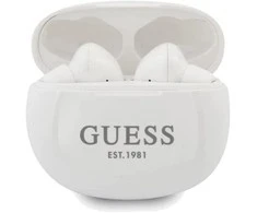 Guess GUTWS1CWHTWS Bluetooth Belaidės Ausinės - Baltas