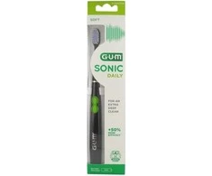 GUM® dantų šepetėlis Activital SONIC Daily vibruojantis, su baterija, keičiama galvute.