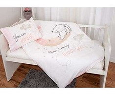 MCU Little Bunny Junior Sengetøj 100x135 cm - 100 procent bomuld