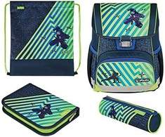 Mokyklinė kuprinė Herlitz Loop Plus Funky Ninja, 16 l