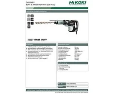 Perforatorius HiKOKI DH52MEY