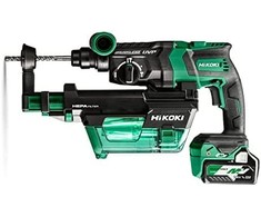Perforatorius Hikoki DH36DPEWEZ; 36 V; 3,2 J; SDS-plus; 2x2,5 Ah akum.