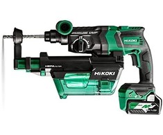 Perforatorius Hikoki DH36DPEWEZ; 36 V; 3,2 J; SDS-plus; 2x2,5 Ah akum.
