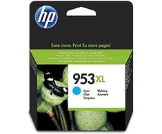 Hewlett Packard (HP) HP 953XL didelio našumo žalsvai mėlynos spalvos rašalo kasetė, 1600 puslapių, skirta HP OfficeJet Pro 8218,8710,8720,8730,8740
