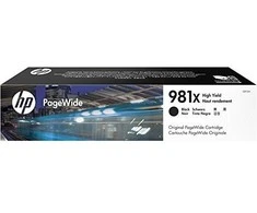 „Hewlett Packard“ (HP) „HP 981X High Yield Juodas Original PageWide“ kasetė (11 000 puslapių)