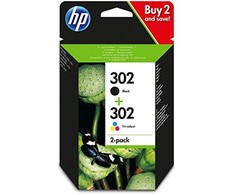 Hewlett Packard (HP) HP 302 Ink Cartridge Combo 2 vnt. BLISTER