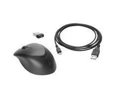 Hewlett Packard (HP) HP Wireless Premium Comfort Pelė, Fingerprint resistant - Juodas