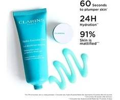 Clarins Drėkinamasis matinės odos gelis Hydra Essentiel (drėkina ir drėkina matinį gelį) 75 ml