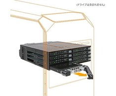 „Icy Dock“ 8 x 2,5 colio SATA / SAS – „Mini-SAS ToughArmor“ (MB998IP-B)