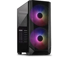 Inter-Tech IT-3503 Airstream, Tower-case - juodas, Tempered Glass