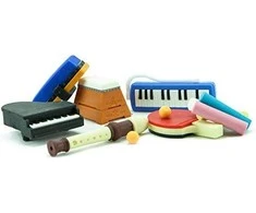 IWAKO trintukų- dėlionių rinkinys "School Supply No.2" ER-BRI039