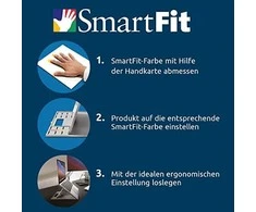 Kensington K55409WW SmartFit Ergo Dual Extended Monitorius Arm Monitoriaus laikiklis, Juoda