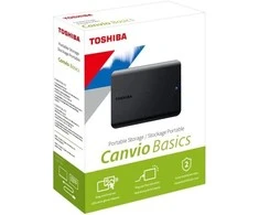 Kietasis diskas Toshiba CANVIO PAGRINDAI | HDTB540EK3CA | 4000 GB | 2,5" | USB 3.2 Gen1 | Juodas
