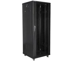 LANBERG FF01-6632-12B-kpl laisvai pastatomas stovas 19 išmontuotas plokščias paketas 32U/600x600mm juodas