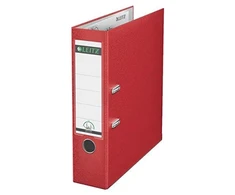Leitz 180° svirties segtuvas A4 80mm raudonas (10105025)