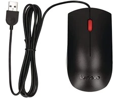 Pelė Lenovo Essential USB, juoda