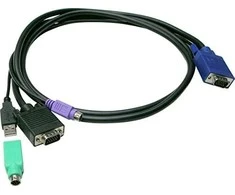 Level One LevelOne LevelOne KVM Kabelis ACC-3203 USB + PS / 2 5,00m