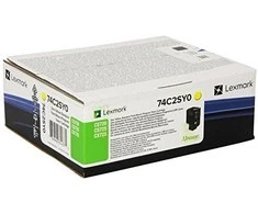 Lexmark 74C2SY0 Lazerinė kasetė, Geltona