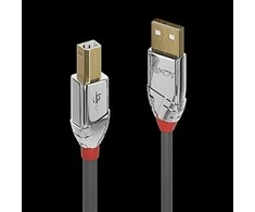 Lindy USB 2.0 A–B tipo kabelis. „Cromo Line“. 2,0 m.