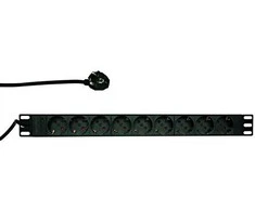 Ilgintuvas LOGILINK Professional  PDU9C03  9 AC outlet(s), AC outlet types: Type F, Nominal input voltage: 230 V. Power plug: Type F (Schuko)