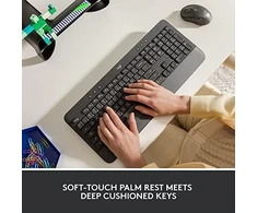 Klaviatūra Logitech Signature K650, Grafito spalvos, Vokiečių kalba (Qwertz)