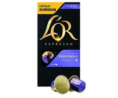 Kavos kapsulės L'OR Profondo, 10x52g