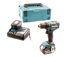 Makita DDF485RFJ Akumuliatorinis gręžtuvas, 18 V, 2x 3,0 Ah Li-ion, 50/25 Nm, 1,7kg, LED, BL-motor, MAKPACK
