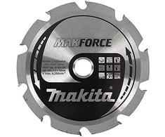 Makita T.C.T. pjūklas MAKFORCE 270X2.6X30mm 20° T24 B-08268T.C.T • 270 x30 mm • T24 • 20° • Medienai