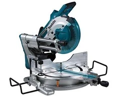 Makita DLS111ZU Akumuliatorinis pjovimo staklės 2x18 V, 260 mm, 91x310, AWS (su AWS lustu), DXT, ADT, bešepetėlinis variklis, Be akumuliatorių ir kroviklio!