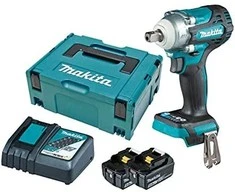 Smūginis veržliasukis Makita DTW301RTJ; 18 V; 2x5,0 Ah akum.