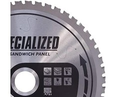 Makita T.C.T. pjūklas SPECIALIZED 235X2.2X30mm 0° T50 B-17675 T.C.T • 235 x30 mm • T50 • 0° • Daugiasluoknėms plokštėms
