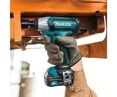 Makita TW140DZ Akumuliatorinis smūginis veržliasukis, 3/8", 12V MAX, 140 Nm, Be akumuliatorių ir kroviklio!
