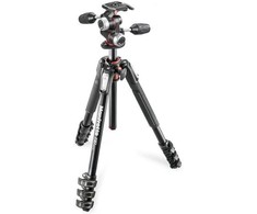 Manfrotto 190XPRO4 su X-Pro 3 krypčių galvute