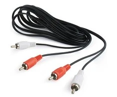 GEMBIRD CCA-2R2R-6 Gembird RCA stereo garso laidas, 1,8 m