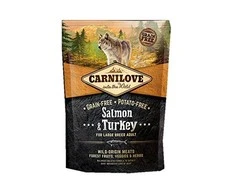 Carni Love Dog su lašiša ir kalakutiena Large Breed Adult 1,5kg