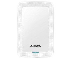 Kietasis išorinis diskas Adata HV300 2TB 2.5", USB 3.1, Baltas AHV300-2TU31-CWH