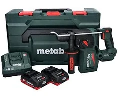 Metabo Akumuliatorinis SDS-Plus kombinuotas plaktukas, su bešepetiniu varikliu, skirtas gręžimui ir kalimui, smūginis grąžtas, sukamasis plaktukinis grąžtas