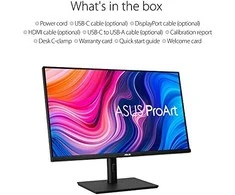Monitorius Asus ProArt Professional PA329CV, 32", IPS, 4K UHD, 3840 x 2160, 16:9, 5 ms, 400 cd/m², HDMI jungtys quantity 2, 60 Hz