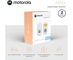 Kūdikio stebėjimo kamera Motorola AM24, Baltos/Pilkos spalvos