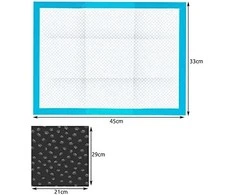 Purlov Absorbent hygienic pad - 100 pcs + bags