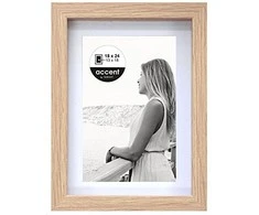 Nuotraukų rėmelis Nielsen Design Nielsen Aura ąžuolas 18x24 Mediena įsk. Passepartout 1134002