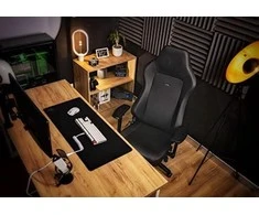 Žaidimų kėdė Noblechairs HERO High-tech faux leather Gaming Chair, Black Edition