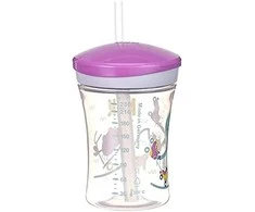 Kūdikių puodelis NUK LEARN TO DRINK rinkinys mergaitėms