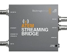 Objektyvas Blackmagic Design ATEM srautinio perdavimo tiltas