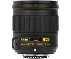 Objektyvas Nikon AF-S NIKKOR 28mm f/1.8G