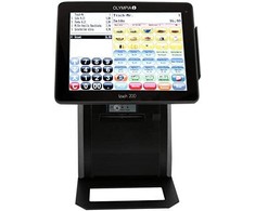 Olympia Olympia kasos aparatas Touch 200 TSE juodas PASTABA PASTABA
