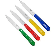 Opinel keturių virtuvės peilių splavotomis rankenomis rinkinys Nr. 112