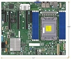 Pagrindinė plokštė Supermicro X12SPI-TF/Intel C621A/ATX/LGA 4189