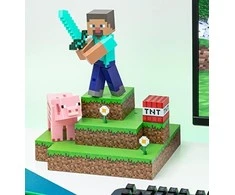 Paladone Minecraft Steve Diorama Figural lempa