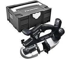 Panasonic Juostinis pjūklas 18V EY45A5 + Systainer